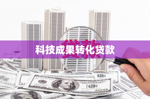 美姑科技成果转化贷款