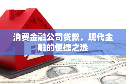 美姑消费金融公司贷款，现代金融的便捷之选