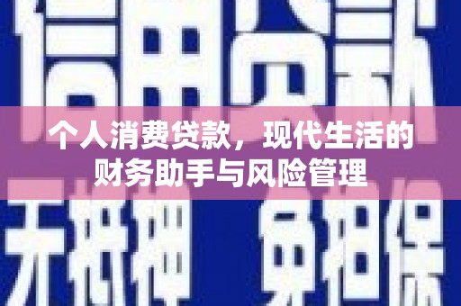 美姑个人消费贷款，现代生活的财务助手与风险管理
