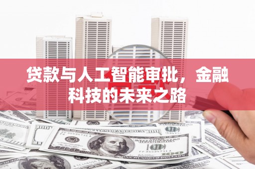 美姑贷款与人工智能审批，金融科技的未来之路