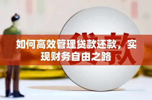 美姑如何高效管理贷款还款，实现财务自由之路