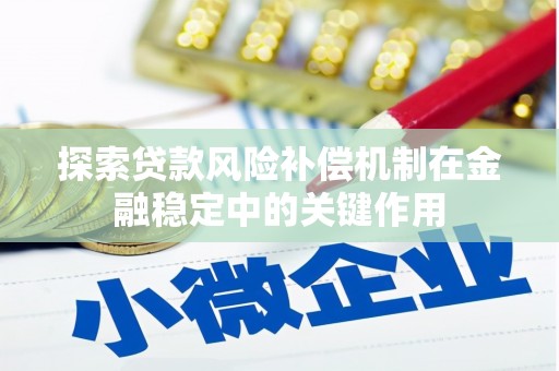 美姑探索贷款风险补偿机制在金融稳定中的关键作用