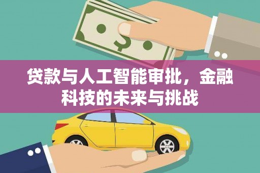 美姑贷款与人工智能审批，金融科技的未来与挑战
