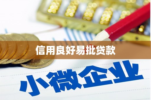 美姑信用良好易批贷款
