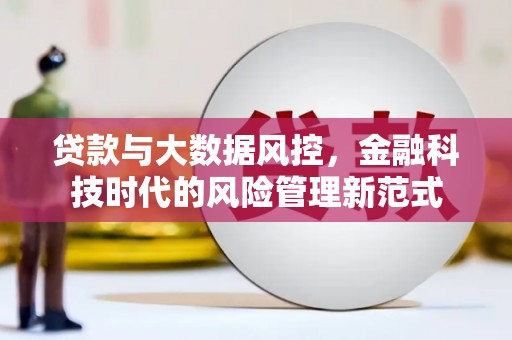 美姑贷款与大数据风控，金融科技时代的风险管理新范式