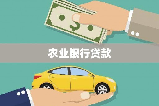 美姑农业银行贷款