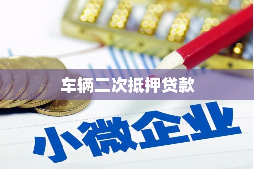 美姑车辆二次抵押贷款