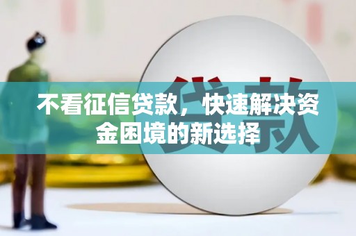 美姑不看征信贷款，快速解决资金困境的新选择
