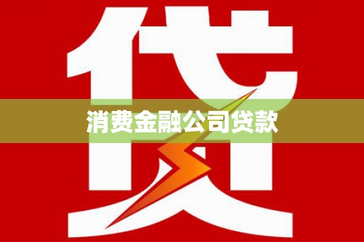 美姑消费金融公司贷款