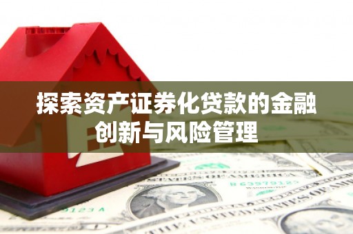 美姑探索资产证券化贷款的金融创新与风险管理