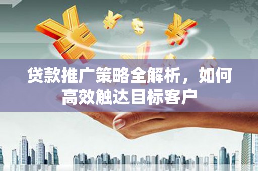 美姑贷款推广策略全解析，如何高效触达目标客户