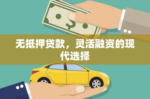 美姑无抵押贷款，灵活融资的现代选择
