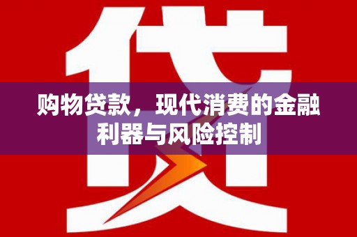 美姑购物贷款，现代消费的金融利器与风险控制