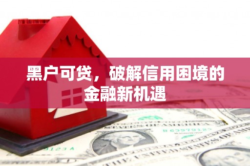 美姑黑户可贷，破解信用困境的金融新机遇