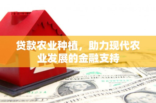 美姑贷款农业种植，助力现代农业发展的金融支持